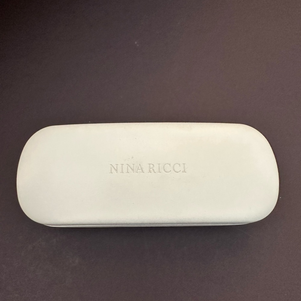 NINA RICCI White Sunglasses Case Brand New